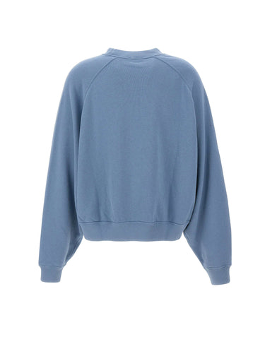 POLO RALPH LAUREN Felpa leggera "Polo Bear" Light Blue Donna 
