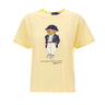 POLO RALPH LAUREN T-shirt "Bear" YELLOW Donna 