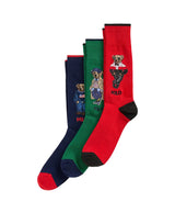 POLO RALPH LAUREN Set tre calzini MULTICOLOR Uomo 