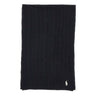 POLO RALPH LAUREN Sciarpa in lana e cashmere BLACK Donna 