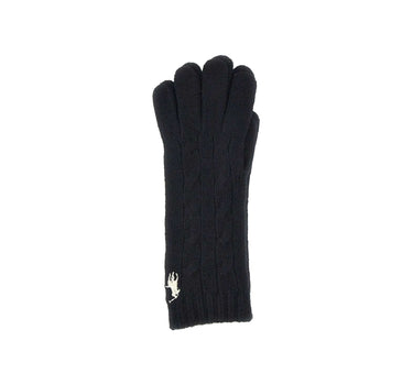 POLO RALPH LAUREN Guanti in lana e cashmere BLACK Donna 