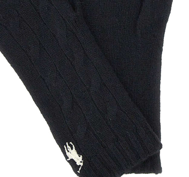 POLO RALPH LAUREN Guanti in lana e cashmere BLACK Donna 