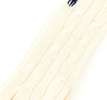 POLO RALPH LAUREN Guanti in lana e cashmere WHITE Donna 