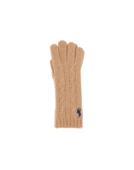 POLO RALPH LAUREN Guanti in lana e cashmere BROWN Donna 