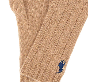 POLO RALPH LAUREN Guanti in lana e cashmere BROWN Donna 