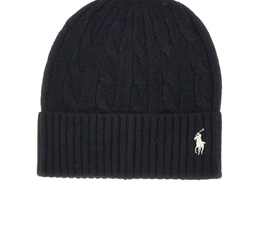 POLO RALPH LAUREN Berretto in lana e cashmere BLACK Donna 