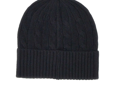 POLO RALPH LAUREN Berretto in lana e cashmere BLACK Donna 