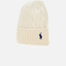 POLO RALPH LAUREN Berretto in lana e cashmere WHITE Donna 