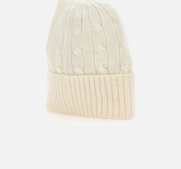 POLO RALPH LAUREN Berretto in lana e cashmere WHITE Donna 