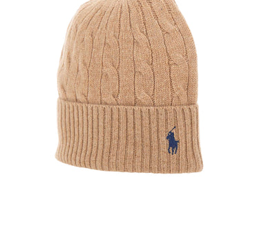 POLO RALPH LAUREN Berretto in lana e cashmere BROWN Donna 