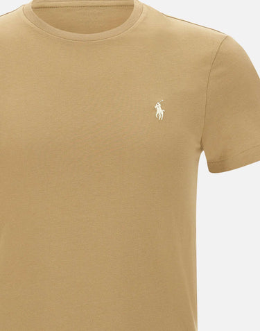 POLO RALPH LAUREN T-shirt "Mac" in cotone BROWN Uomo 