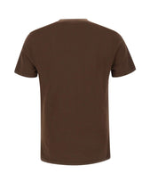 POLO RALPH LAUREN T-shirt Custom slim-fit in cotone BROWN Uomo 