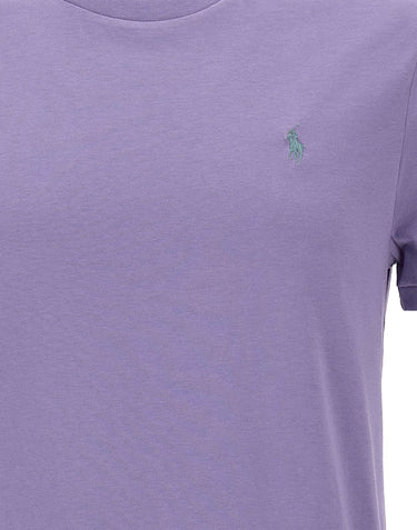 POLO RALPH LAUREN T-shirt Custom slim-fit in cotone PURPLE Uomo 
