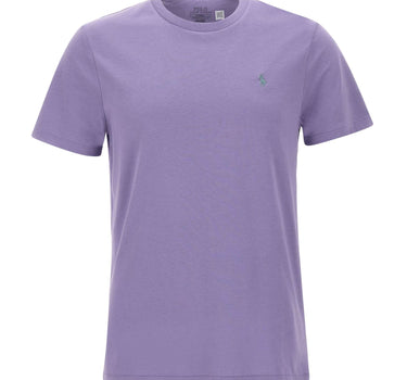 POLO RALPH LAUREN T-shirt Custom slim-fit in cotone PURPLE Uomo 