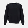 POLO RALPH LAUREN Felpa "MClassic" in cotone BLACK Uomo 