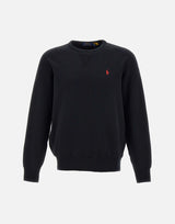 POLO RALPH LAUREN Felpa "MClassic" in cotone BLACK Uomo 
