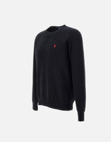 POLO RALPH LAUREN Felpa "MClassic" in cotone BLACK Uomo 