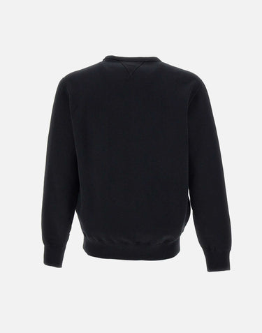 POLO RALPH LAUREN Felpa "MClassic" in cotone BLACK Uomo 