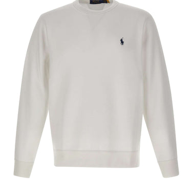 POLO RALPH LAUREN Felpa in misto cotone WHITE Uomo 