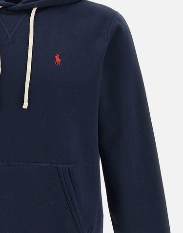 POLO RALPH LAUREN Felpa "M-Classic" in cotone BLUE Uomo 