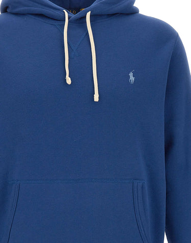 POLO RALPH LAUREN Felpa con cappuccio BLUE Uomo 