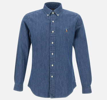 Camicia "Core replen" in denim di cotone 710792043 001 POLO RALPH LAUREN 