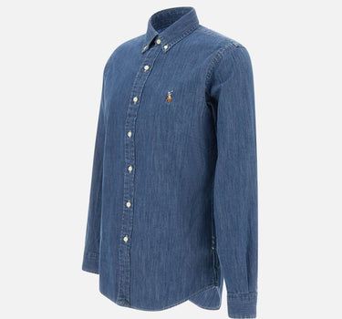 Camicia "Core replen" in denim di cotone 710792043 001 POLO RALPH LAUREN 