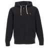POLO RALPH LAUREN Felpa con cappuccio e zip BLACK Uomo 