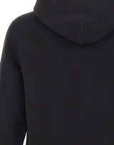 POLO RALPH LAUREN Felpa con cappuccio e zip "M Classic" BLACK Uomo 