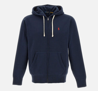 POLO RALPH LAUREN Felpa "MClassic" in cotone BLUE Uomo 