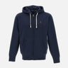 POLO RALPH LAUREN Felpa "MClassic" in cotone BLUE Uomo 