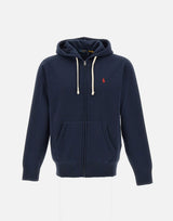POLO RALPH LAUREN Felpa "MClassic" in cotone BLUE Uomo 