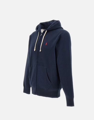 POLO RALPH LAUREN Felpa "MClassic" in cotone BLUE Uomo 