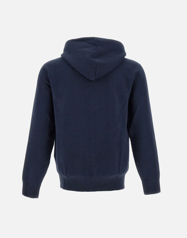 POLO RALPH LAUREN Felpa "MClassic" in cotone BLUE Uomo 