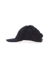 POLO RALPH LAUREN Cappello baseball in velluto a coste BLACK Uomo 