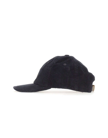 POLO RALPH LAUREN Cappello baseball in velluto a coste BLACK Uomo 