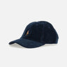 POLO RALPH LAUREN Cappello baseball in velluto a coste BLUE Uomo 