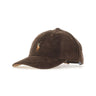 POLO RALPH LAUREN Cappello baseball in velluto a coste BROWN Uomo 