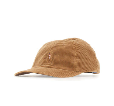 POLO RALPH LAUREN Cappello baseball in velluto a coste BROWN Uomo 