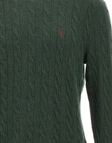 POLO RALPH LAUREN Maglia  "Classics" in lana e cashmere GREEN Uomo 