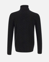 POLO RALPH LAUREN Dolcevita "Classics" BLACK Uomo 