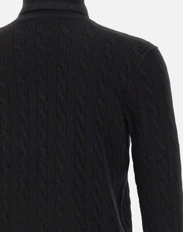 POLO RALPH LAUREN Dolcevita "Classics" BLACK Uomo 