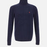 POLO RALPH LAUREN Dolcevita "Classics" BLUE Uomo 