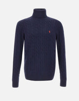 POLO RALPH LAUREN Dolcevita "Classics" BLUE Uomo 