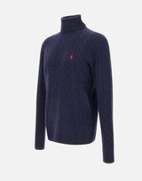 POLO RALPH LAUREN Dolcevita "Classics" BLUE Uomo 