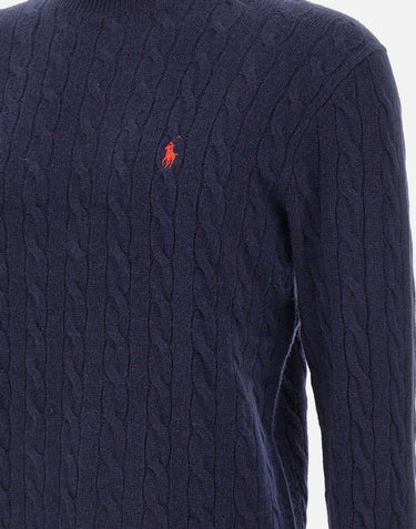 POLO RALPH LAUREN Dolcevita "Classics" BLUE Uomo 