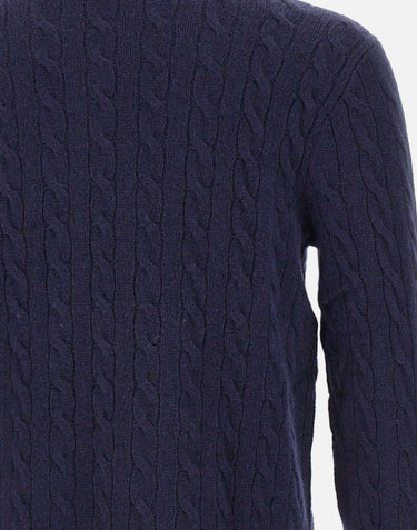 POLO RALPH LAUREN Dolcevita "Classics" BLUE Uomo 