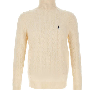 POLO RALPH LAUREN Dolcevita "Classics" WHITE Uomo 