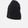POLO RALPH LAUREN Cappello "M.Classic" in lana BLACK Uomo 
