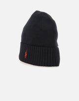 POLO RALPH LAUREN Cappello "M.Classic" in lana BLACK Uomo 
